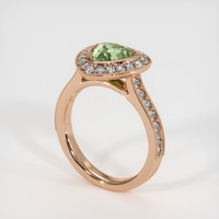 1.65 Ct. Sapphire Ring, 18K Rose Gold 2