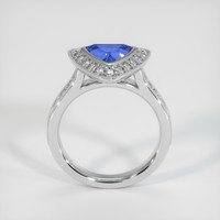 1.31 Ct. Sapphire Ring, 14K White Gold 3