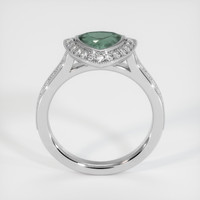 1.05 Ct. Sapphire Ring, 18K White Gold 3
