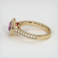 1.09 Ct. Sapphire Ring, 14K Yellow Gold 4