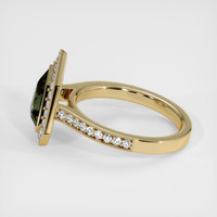 2.34 Ct. Sapphire Ring, 14K Yellow Gold 4