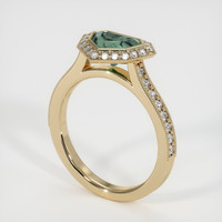 1.20 Ct. Sapphire Ring, 14K Yellow Gold 2