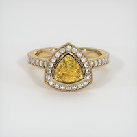1.84 Ct. Sapphire Ring, 14K Yellow Gold 1