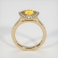 1.84 Ct. Sapphire Ring, 18K Yellow Gold 3
