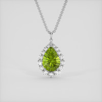 6.78 Ct. Gemstone Pendant, Platinum 950 1