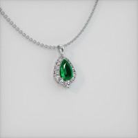 Emerald Pendant 2.64 Ct. 18K White Gold Preview