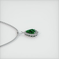 Emerald Pendant 3.95 Ct. 18K White Gold Preview