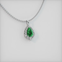 Emerald Pendant 2.85 Ct., 18K White Gold Preview