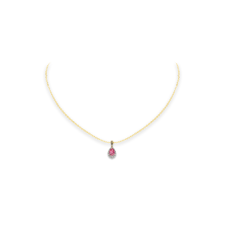 Jewelry image on model