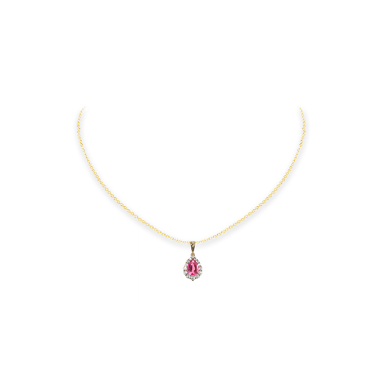 Jewelry image on model