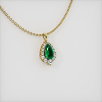 Emerald Pendant 2.64 Ct., 18K Yellow Gold Preview