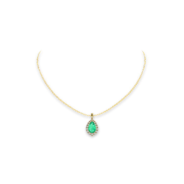 Jewelry image on model