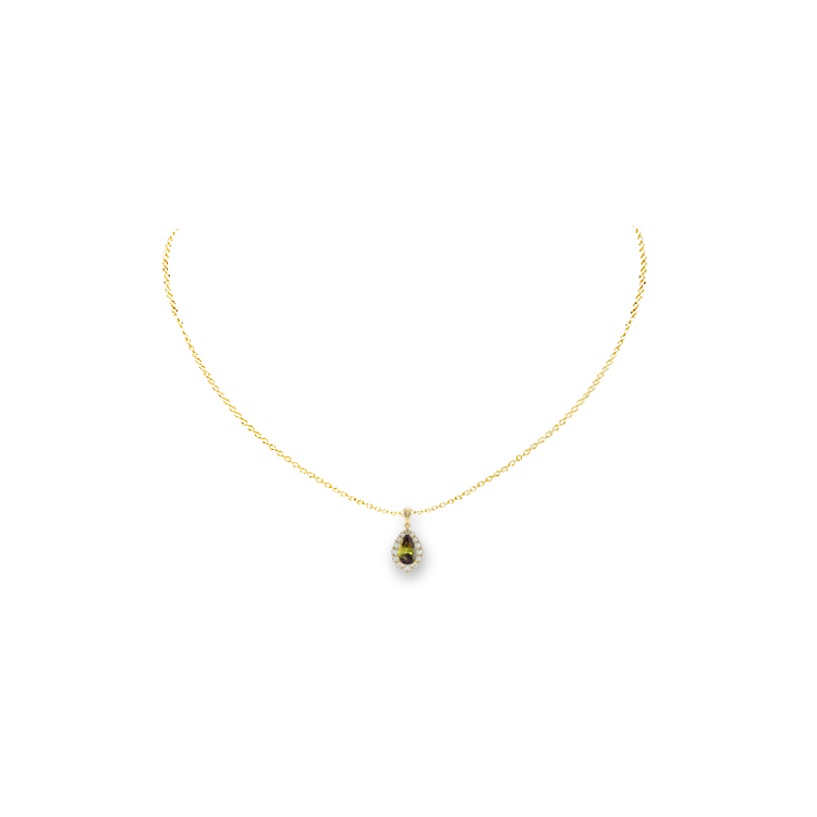 Jewelry image on model