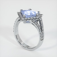 2.30 Ct. Sapphire Ring, Platinum 950 2