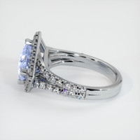 2.30 Ct. Sapphire Ring, Platinum 950 4