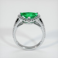 2.32 Ct. Emerald  Ring - Platinum 950