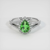 1.70 Ct. Gemstone Ring, Platinum 950 1