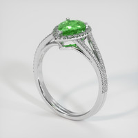 1.70 Ct. Gemstone Ring, Platinum 950 2