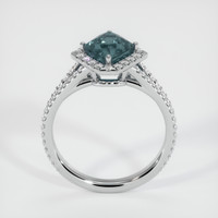 2.40 Ct. Sapphire Ring, Platinum 950 3
