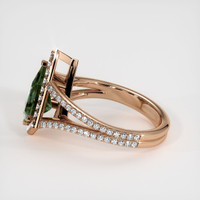 2.18 Ct. Sapphire Ring, 14K Rose Gold 4