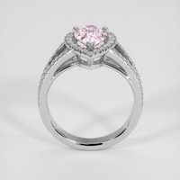 1.60 Ct. Pink Sapphire Ring, Silver 3