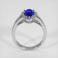 1.92 Ct. Blue Sapphire Ring, 14K White Gold 3