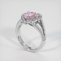 1.95 Ct. Sapphire Ring, 18K White Gold 2