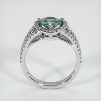 1.49 Ct. Sapphire Ring, 18K White Gold 3
