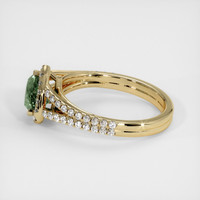1.33 Ct. Sapphire Ring, 14K Yellow Gold 4