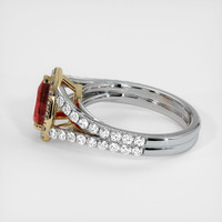 Ruby Ring 1.18 Ct., 18K Yellow White Preview