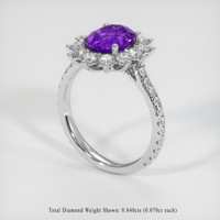 1.63 Ct. Gemstone Ring, Platinum 950 2