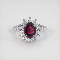 2.45 Ct. Gemstone Ring, Platinum 950 1