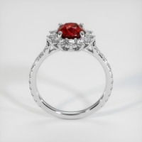 1.23 Ct. Ruby Ring, Platinum 950 3