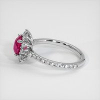 1.22 Ct. Ruby Ring, Platinum 950 4