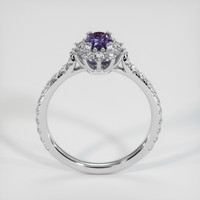 0.53 Ct. Bi Color Sapphire Ring, Platinum 950 3