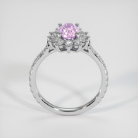 1.62 Ct. Pinkish Purple Sapphire Ring, Platinum 950 3