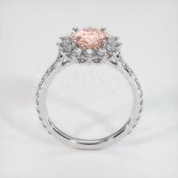 1.58 Ct. Padparadscha Sapphire Ring, Platinum 950 3