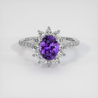 2.13 Ct. Sapphire Ring, Platinum 950 1