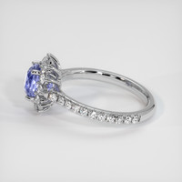 1.84 Ct. Blue Sapphire Ring, Platinum 950 4