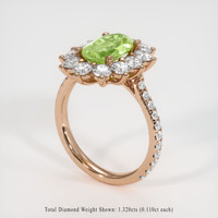 1.82 Ct. Gemstone Ring, 14K Rose Gold 2