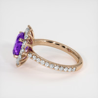 1.63 Ct. Gemstone Ring, 14K Rose Gold 4