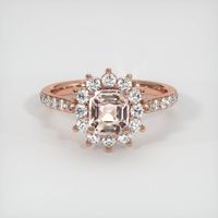 1.02 Ct. Sapphire Ring, 14K Rose Gold 1