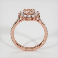 1.02 Ct. Sapphire Ring, 14K Rose Gold 3