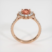 1.17 Ct. Sapphire Ring, 14K Rose Gold 3