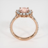 1.58 Ct. Sapphire Ring, 14K Rose Gold 3