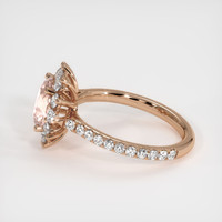 1.58 Ct. Sapphire Ring, 14K Rose Gold 4