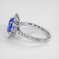 2.39 Ct. Sapphire Ring, 14K White Gold 4