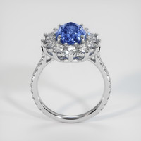 4.21 Ct. Sapphire Ring, 14K White Gold 3