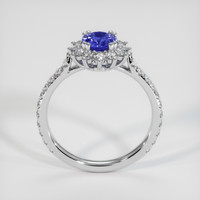 0.83 Ct. Bi Color Sapphire Ring, 14K White Gold 3