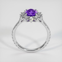 2.13 Ct. Sapphire Ring, 14K White Gold 3